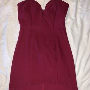 Nasty Gal Strapless Dress